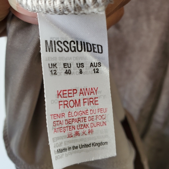 NEW Missguided Bridesmaid Dress | Gray - Picture 7 of 8